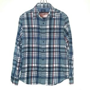 American Eagle Plaid Flannel Long Sleeve Classic F